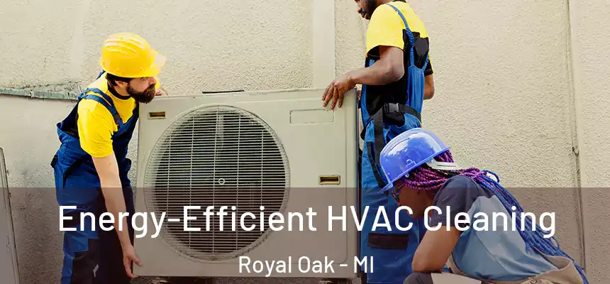  Energy-Efficient HVAC Cleaning Royal Oak - MI